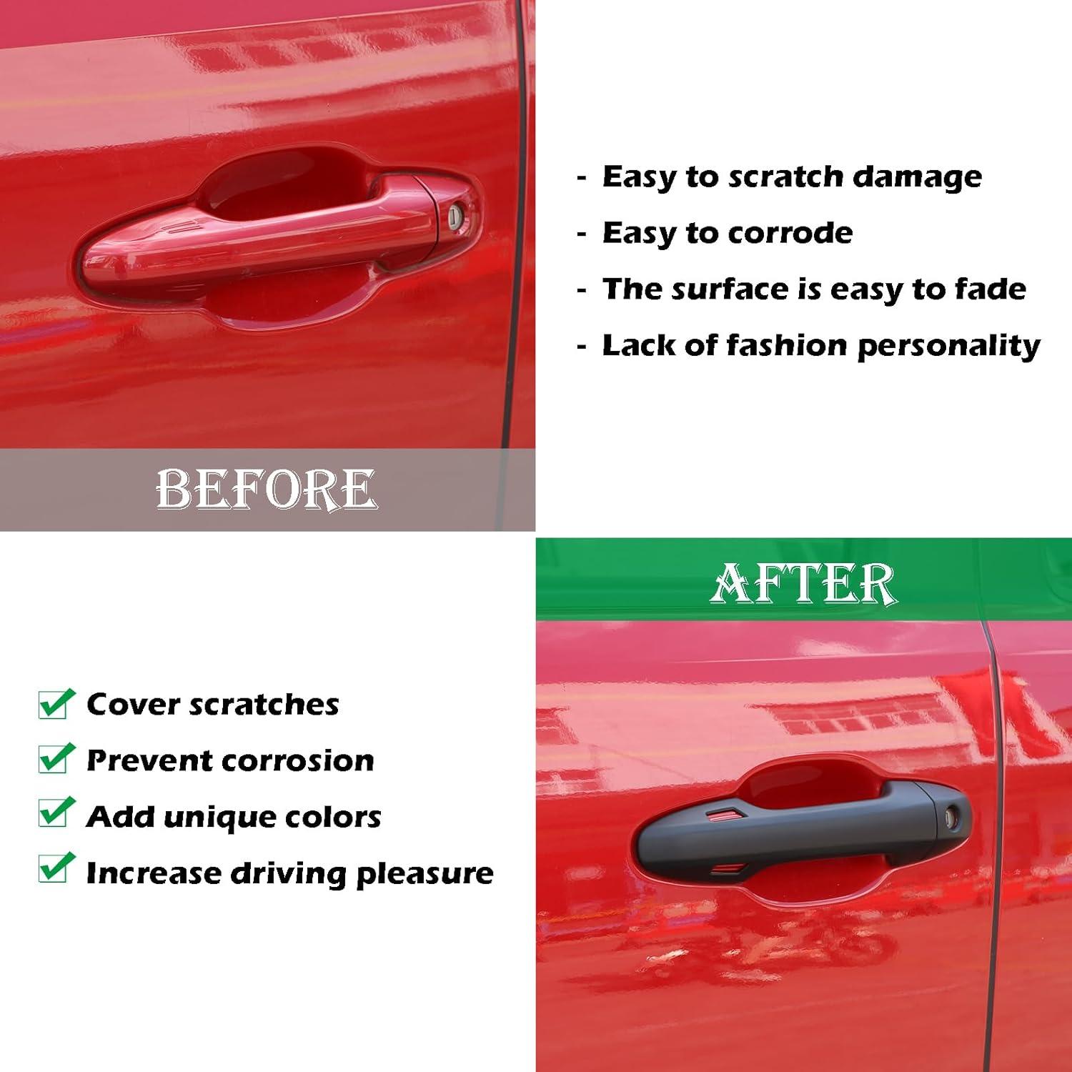 Cubierta de Mango de Puerta Toyota Tacoma 2015-2022 LLKUANG