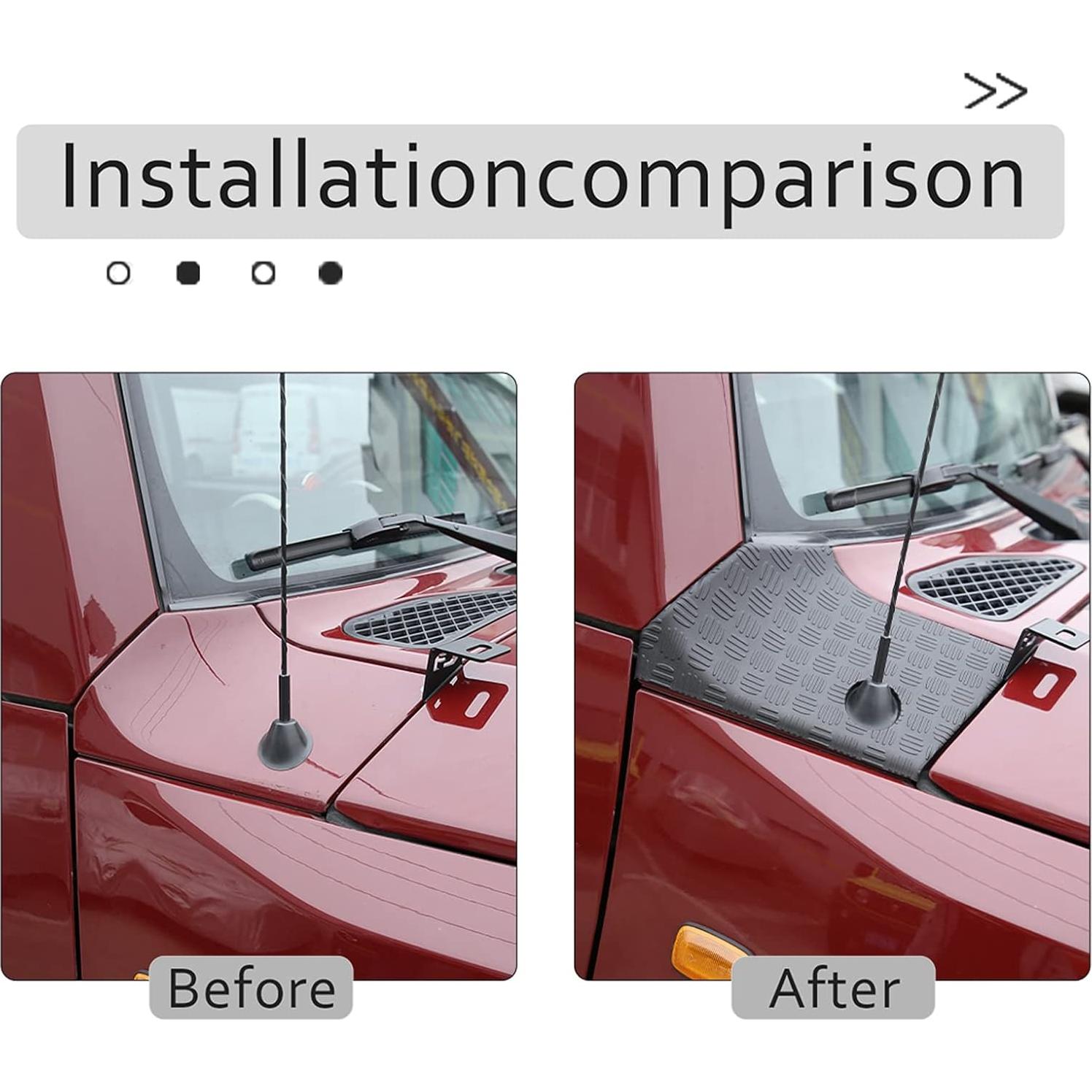 Cubierta de Recorte Aunginsy para Toyota FJ Cruiser 2007-2021