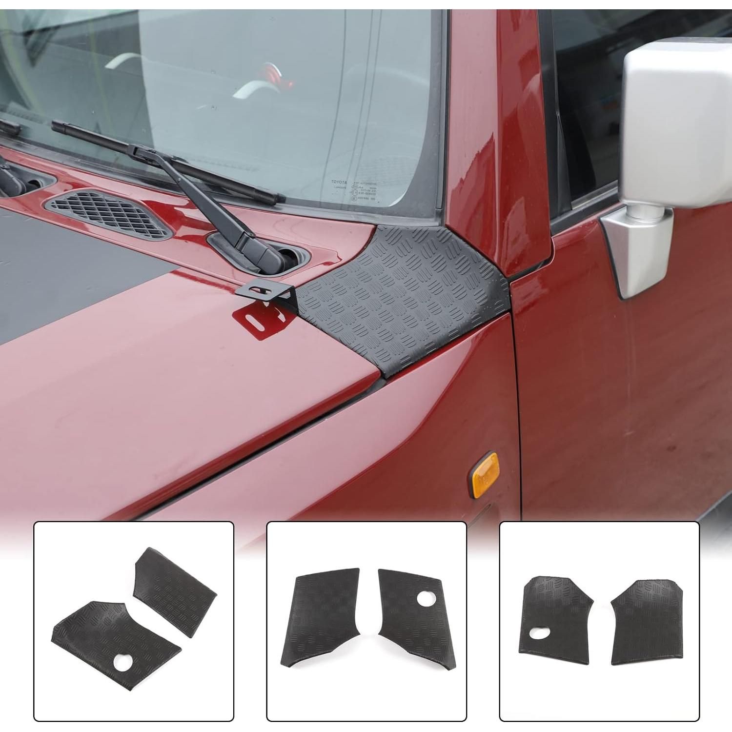 Cubierta de Recorte Aunginsy para Toyota FJ Cruiser 2007-2021