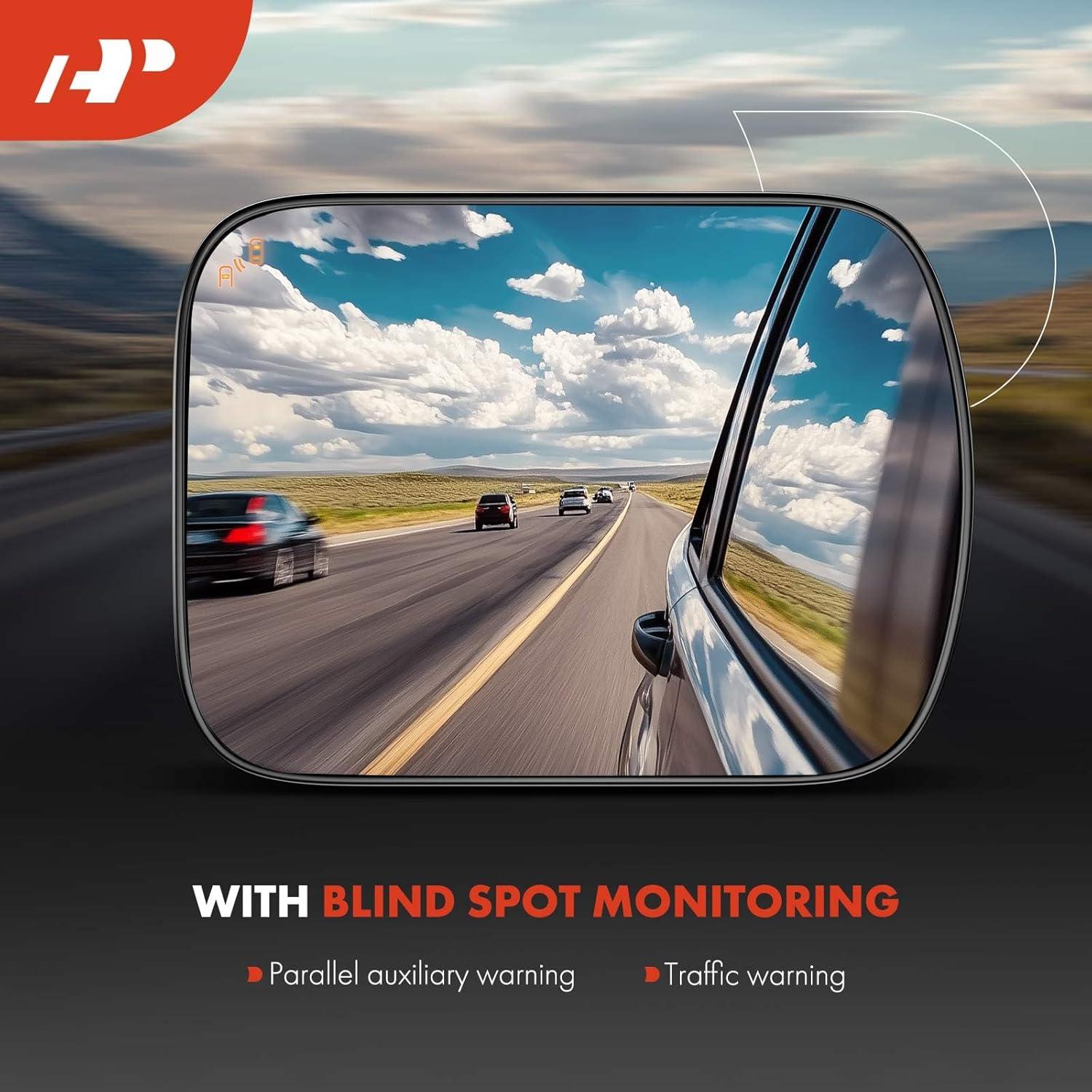 Espejo Calentado Lado Izquierdo A-Premium para Toyota