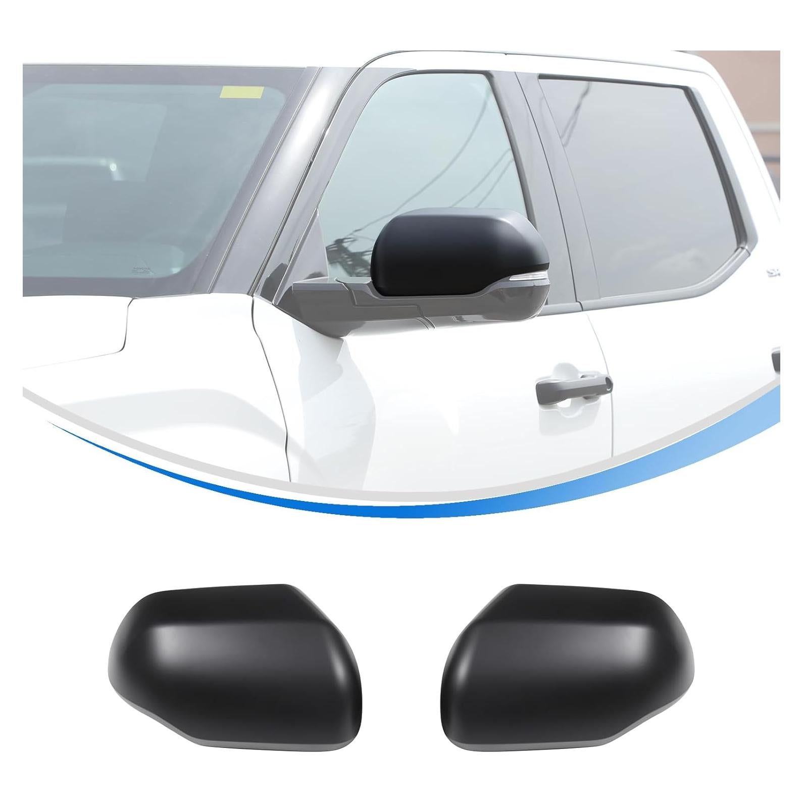 Cubierta Espejo Lateral HIRUFAIT para Toyota Tundra 2022-2024