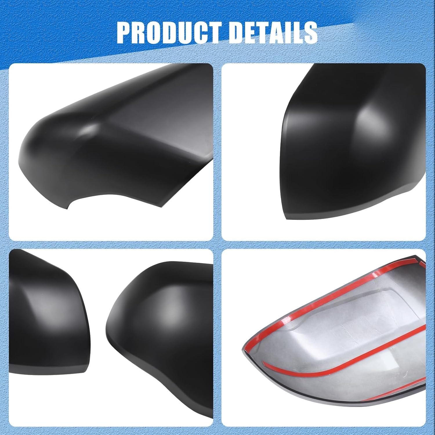 Cubierta Espejo Lateral HIRUFAIT para Toyota Tundra 2022-2024