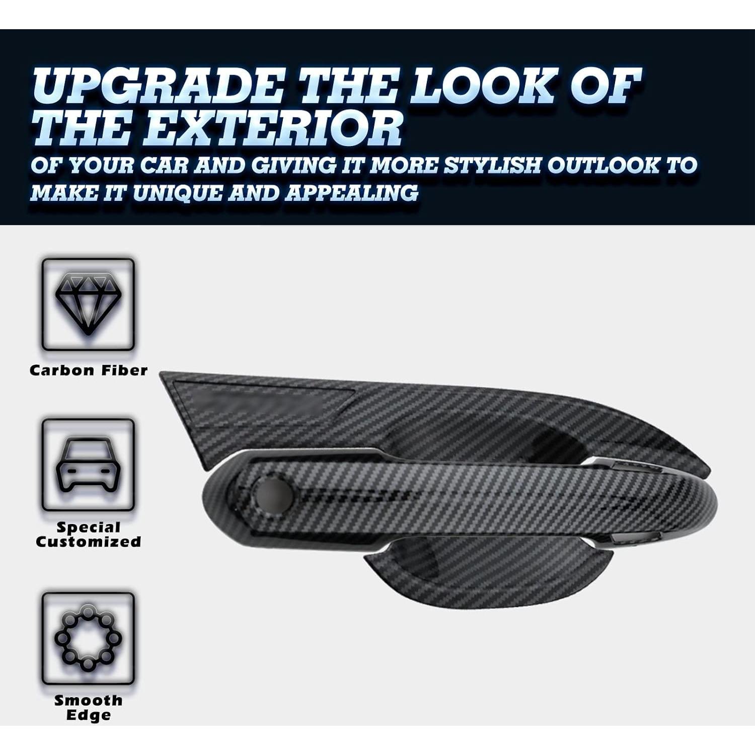 Cubierta de Manija de Puerta x xotic tech Toyota Highlander 2020-2025