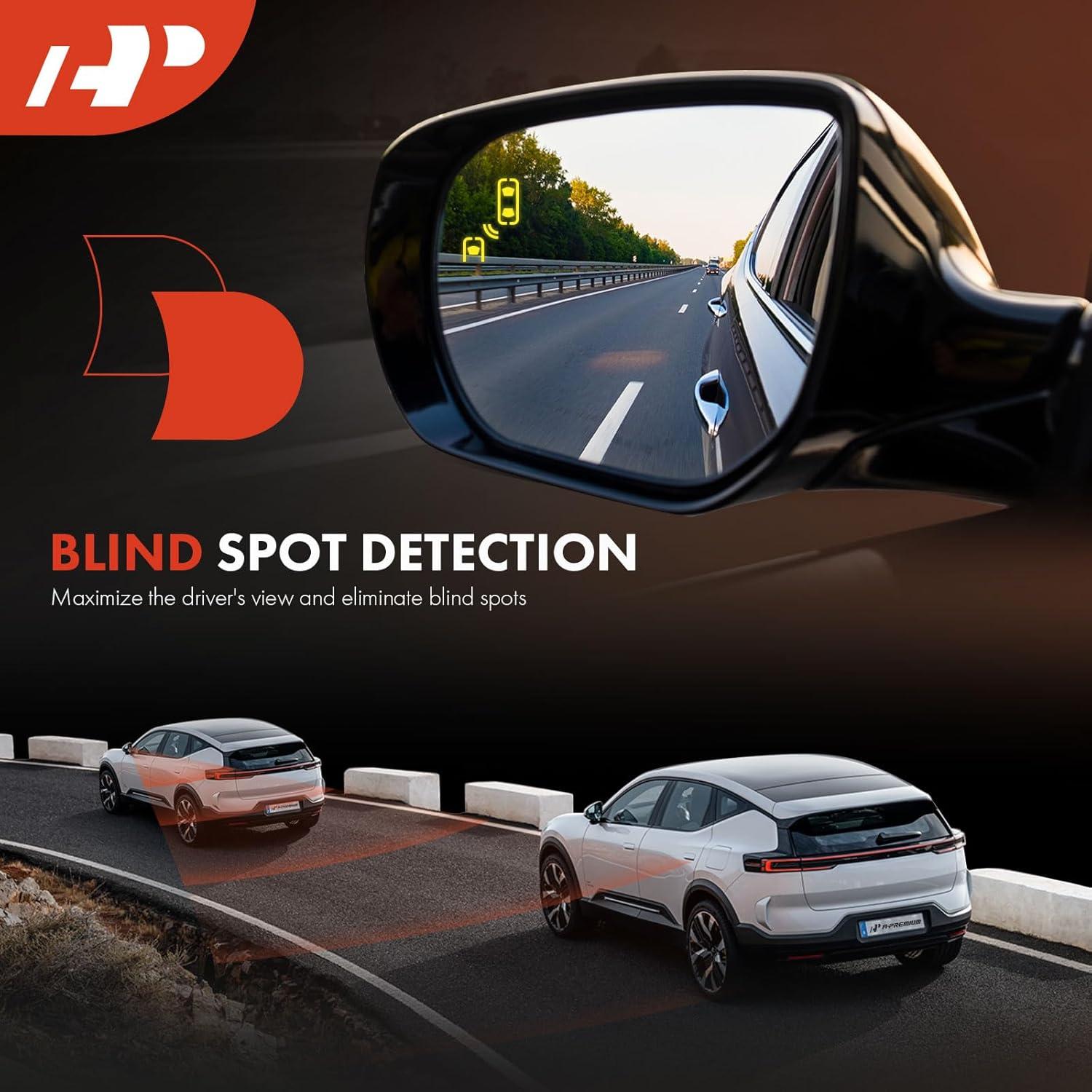 Espejo Retrovisor Eléctrico A-Premium Lado Izquierdo Toyota Prius