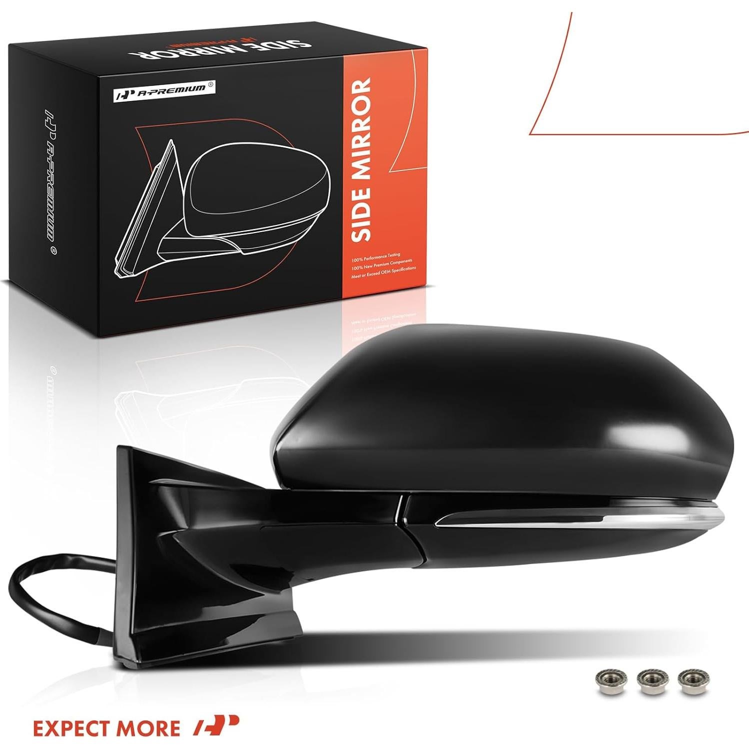 Espejo Retrovisor Eléctrico A-Premium Lado Izquierdo Toyota Prius