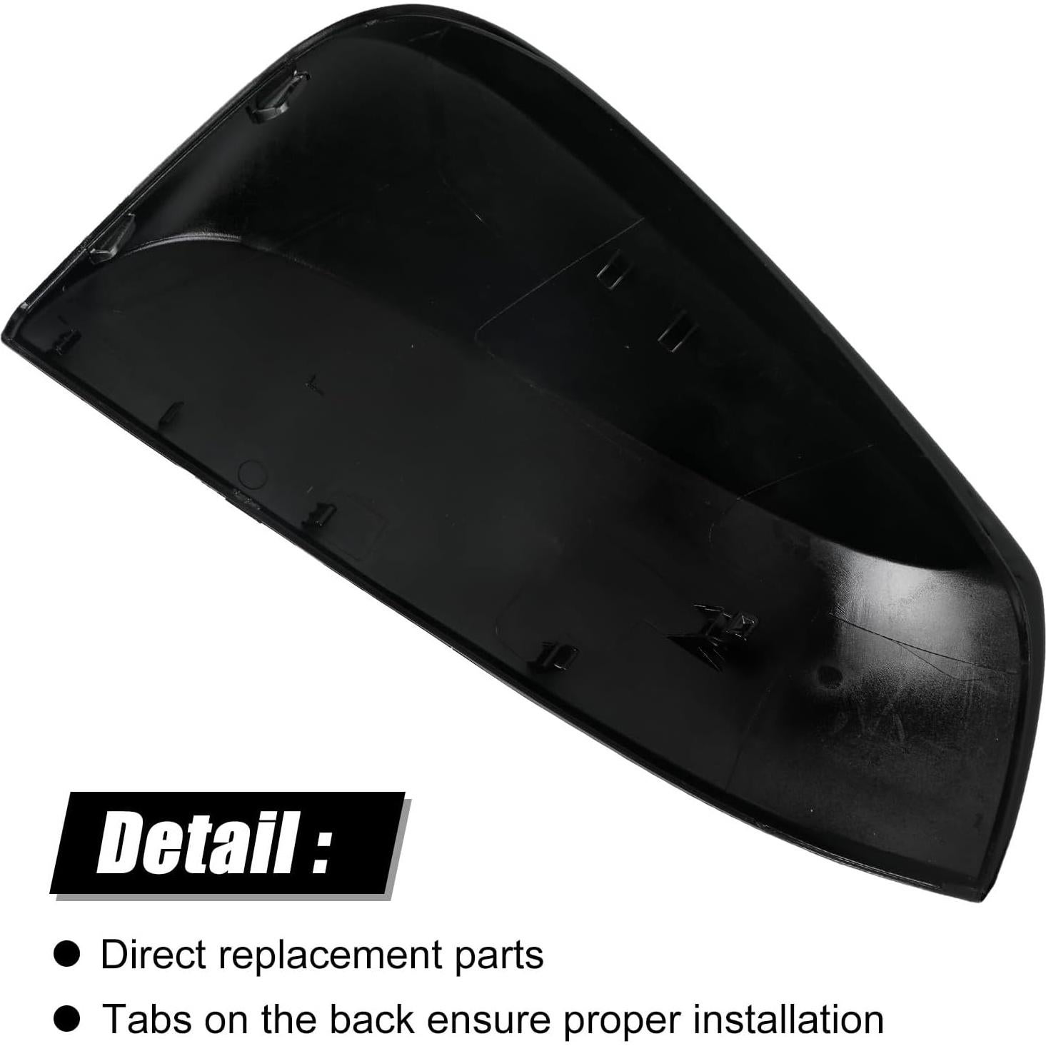 Cubierta de Espejo Sportuli Negra Brillante para Toyota RAV4 2019-2025