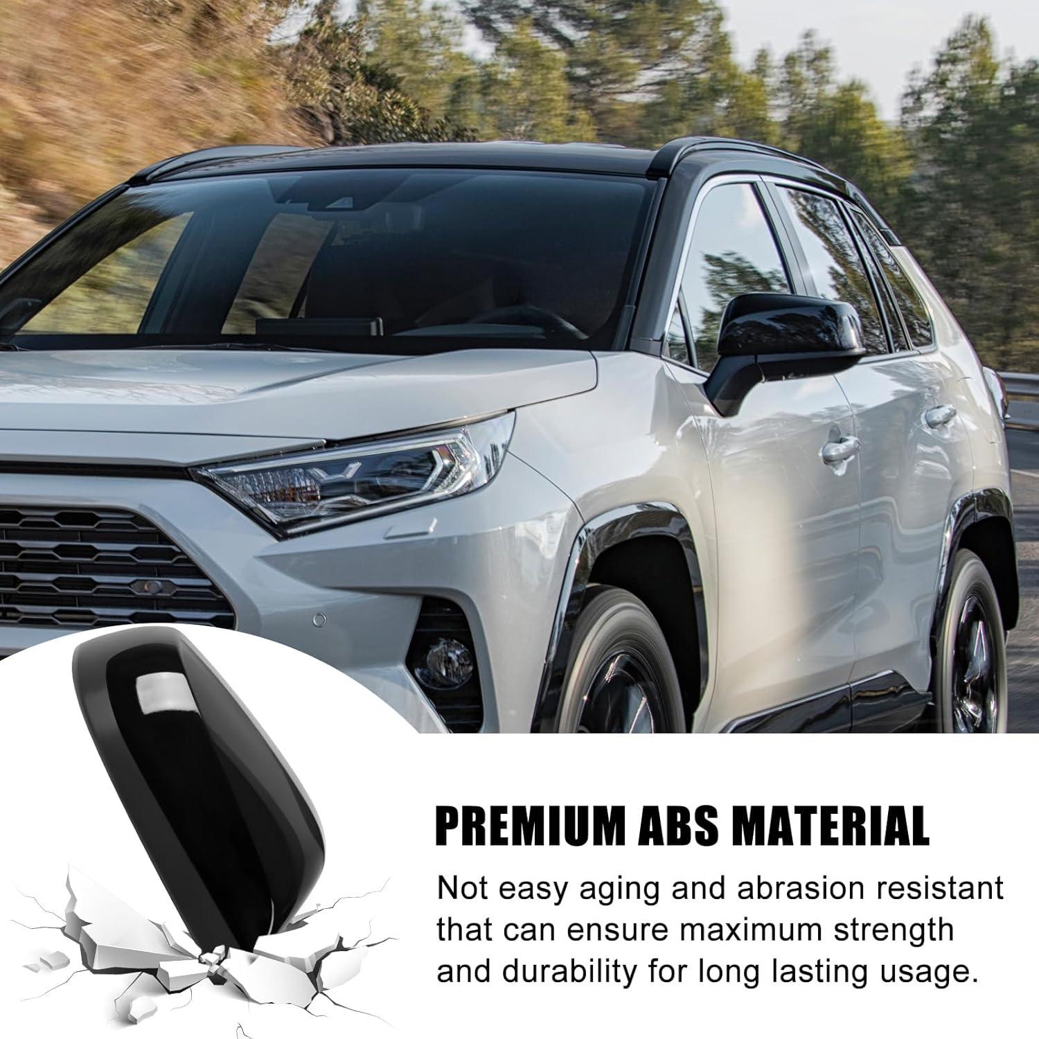 Cubierta de Espejo Sportuli Negra Brillante para Toyota RAV4 2019-2025
