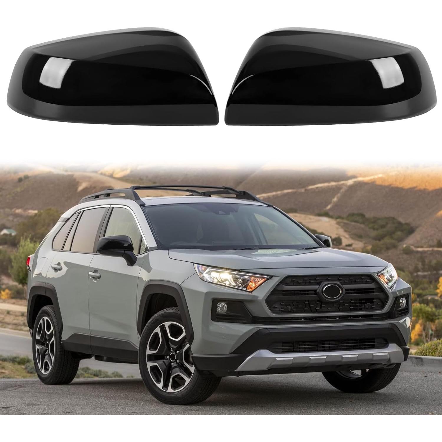 Cubierta de Espejo Sportuli Negra Brillante para Toyota RAV4 2019-2025