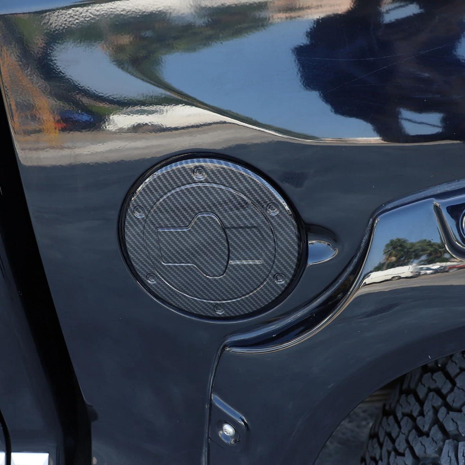 Cubierta Tanque Combustible Toyota Tundra 2007-2021 ABS Carbono