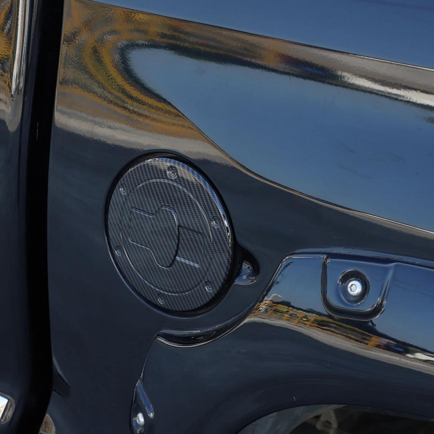 Cubierta Tanque Combustible Toyota Tundra 2007-2021 ABS Carbono