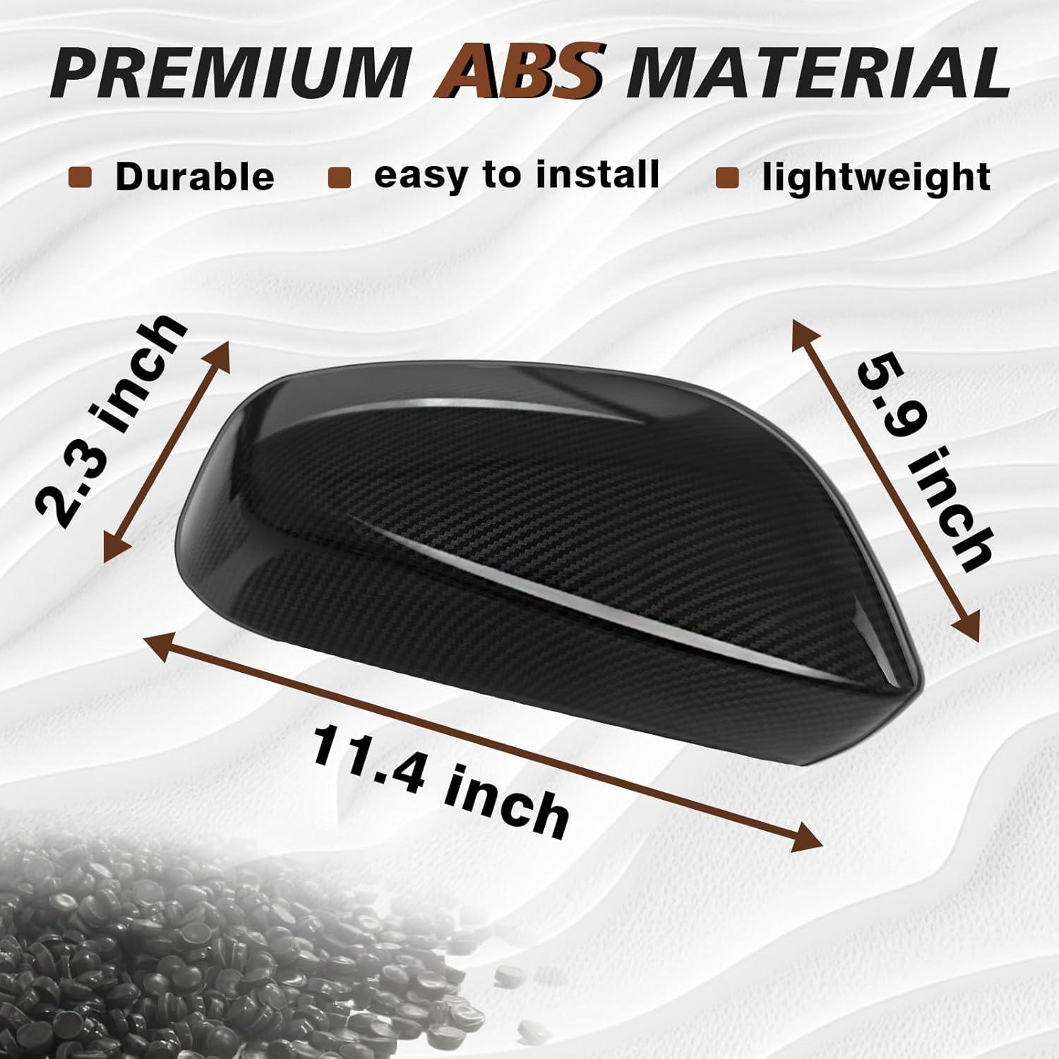 Cubierta Espejo Retrovisor Muslogy Toyota Tacoma 2024 Carbono