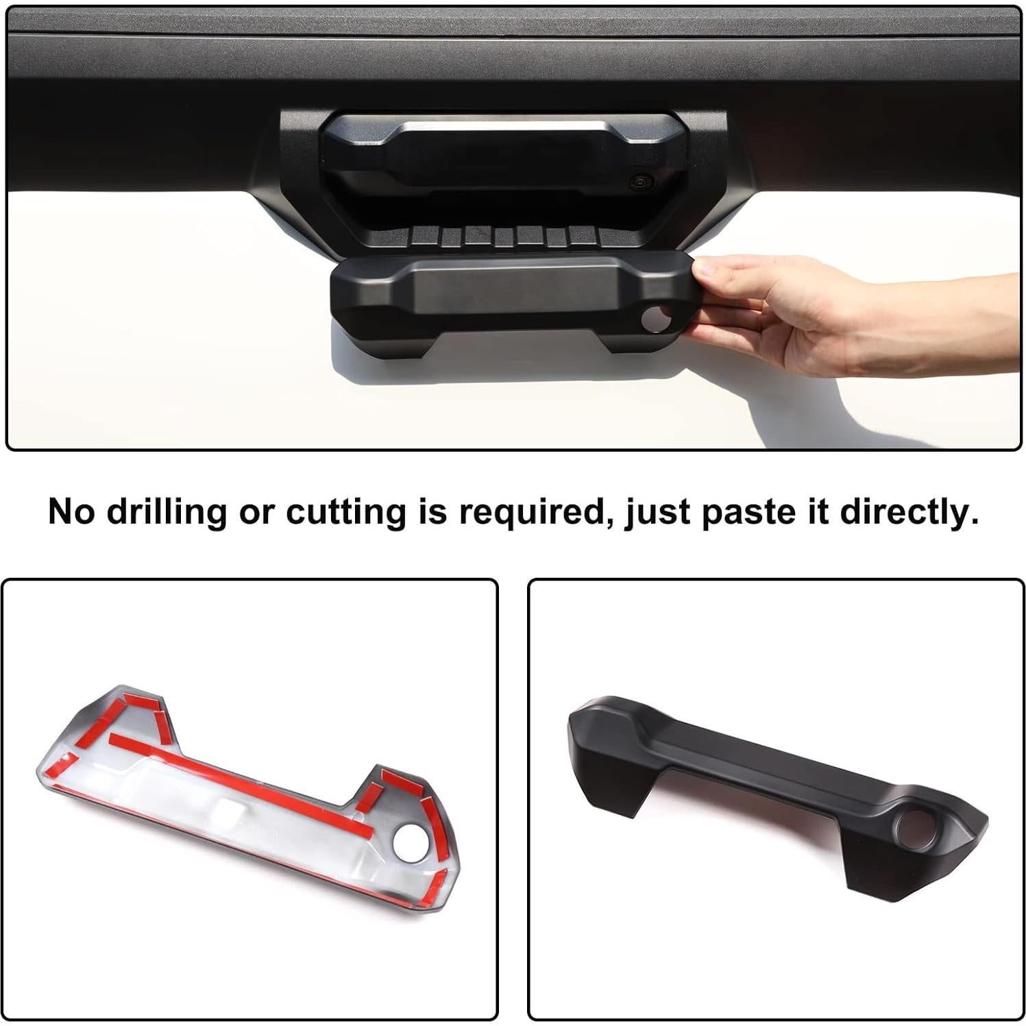 Cubierta Mango Portón Trasero Aunginsy Toyota Tundra 2022-2025