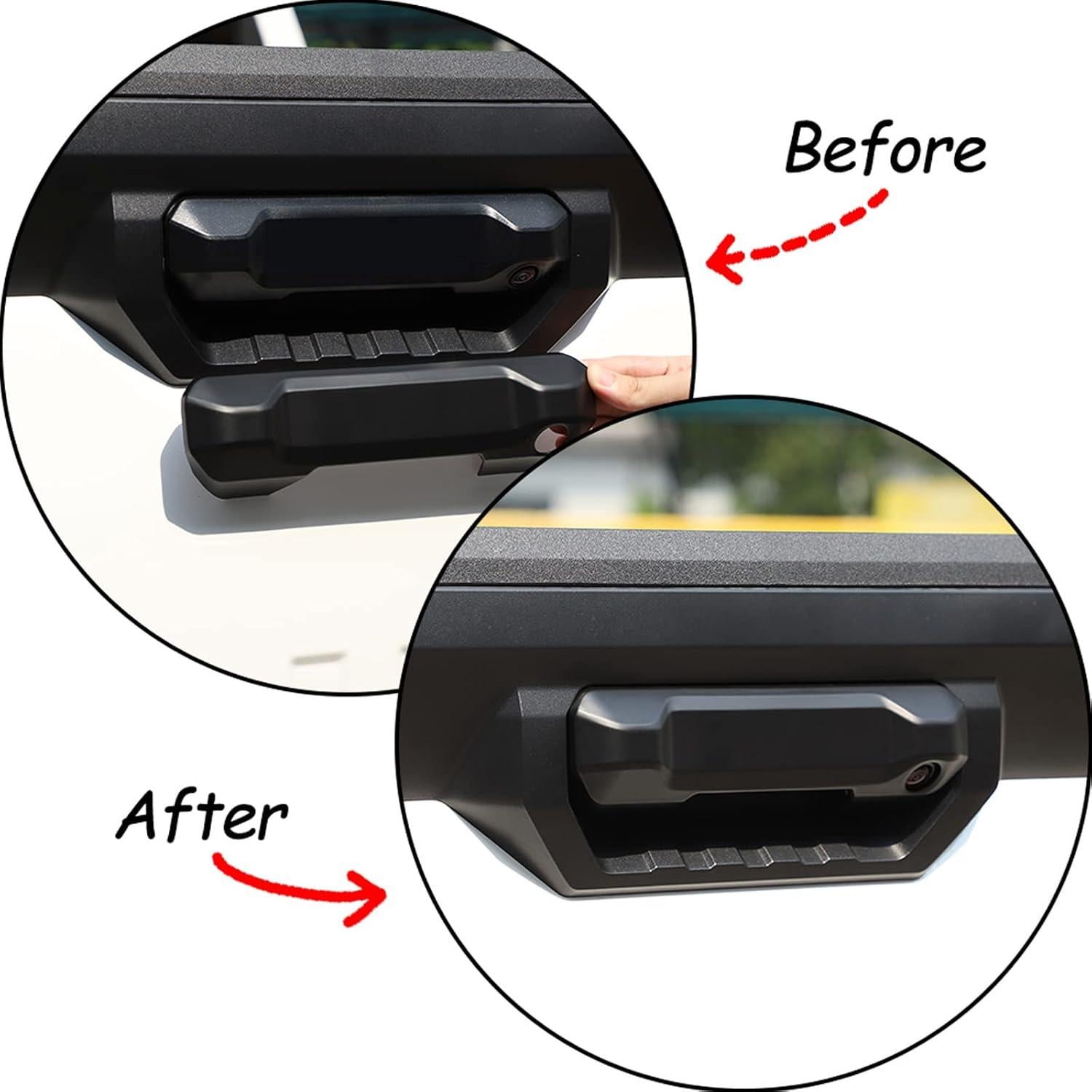 Cubierta Mango Portón Trasero Aunginsy Toyota Tundra 2022-2025