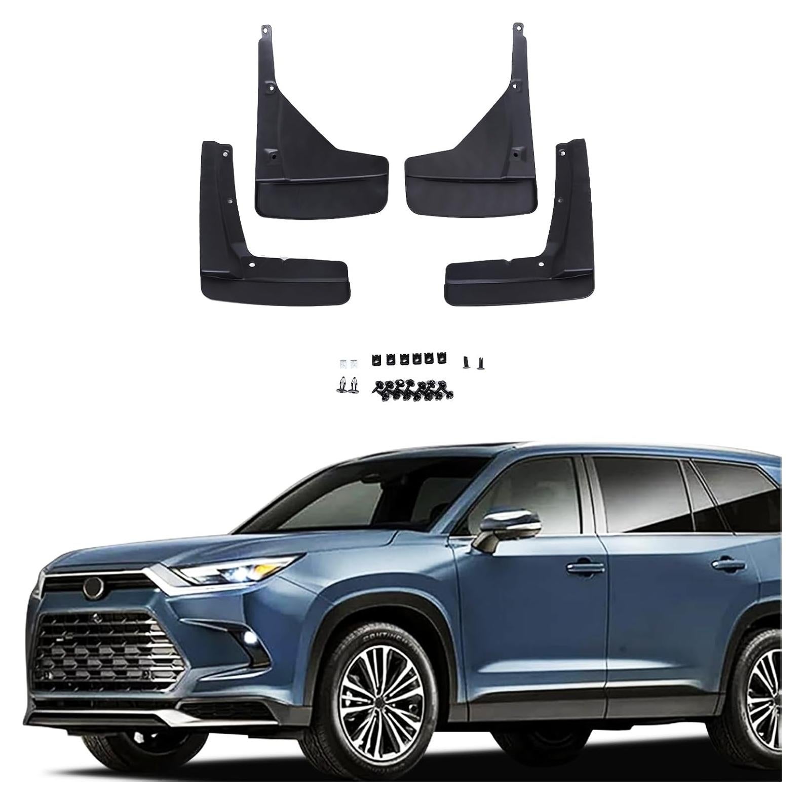 Guardabarros Salpicaderos PIUGILH para Toyota Grand Highlander 2024-2025