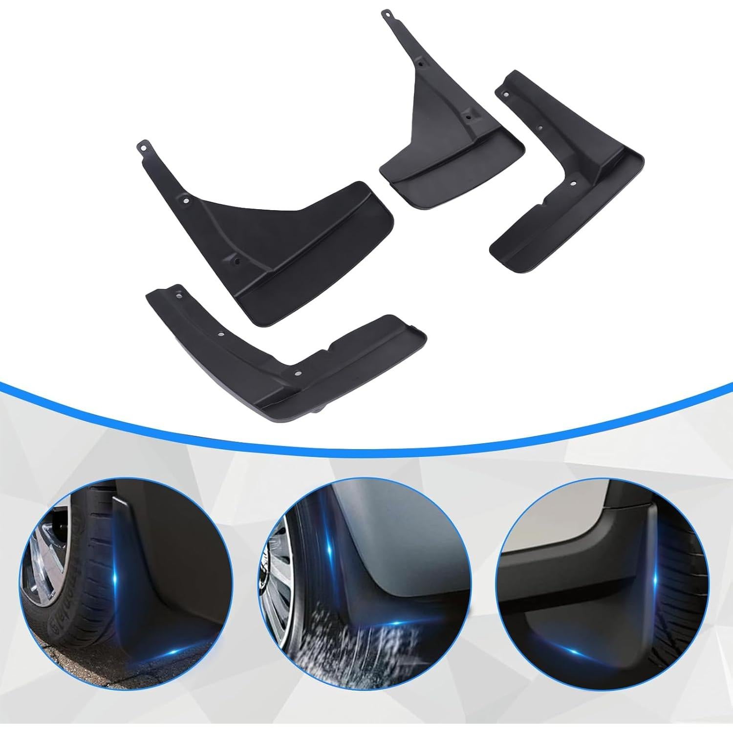 Guardabarros Salpicaderos PIUGILH para Toyota Grand Highlander 2024-2025