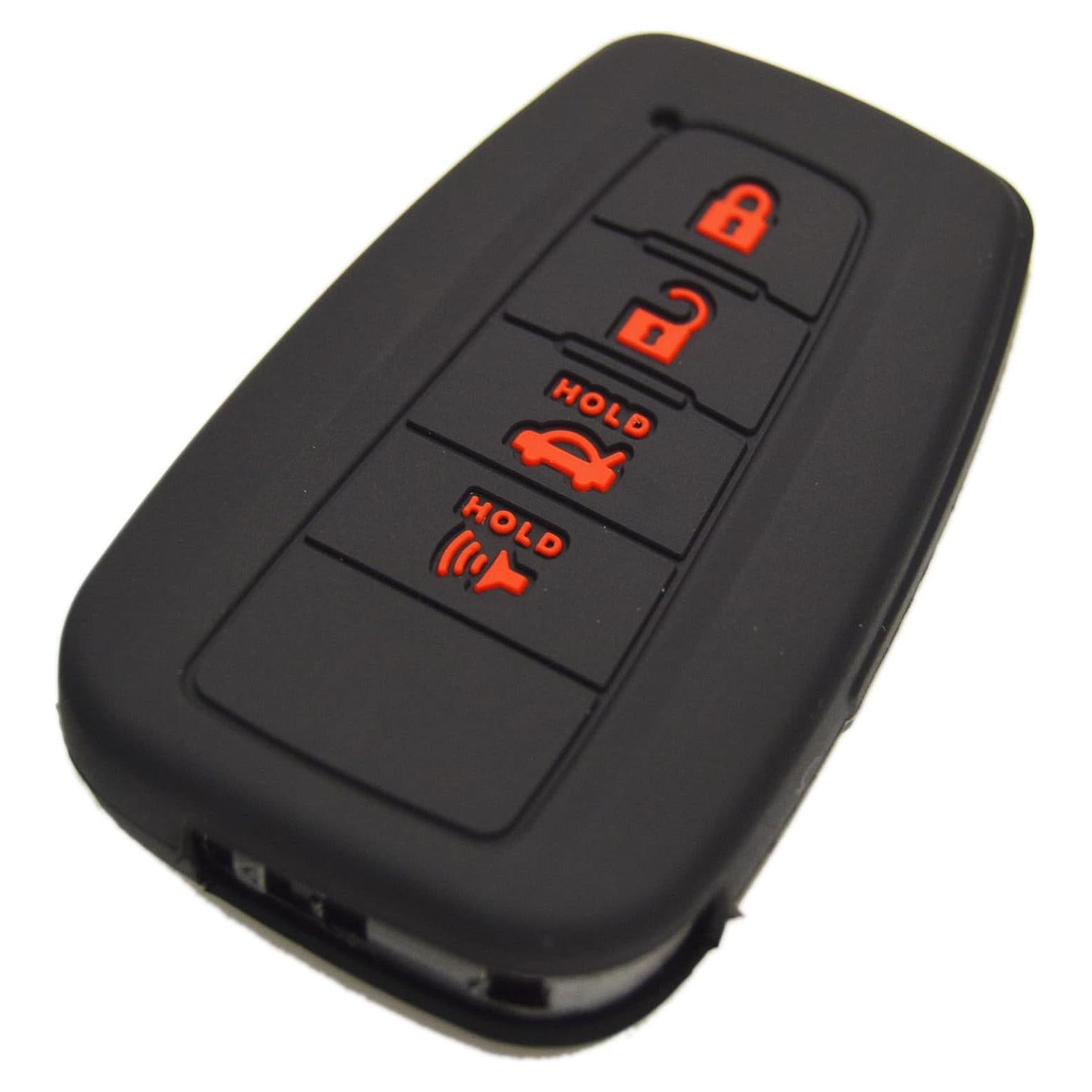 Cubierta de llavero de silicona Zorratin 4 botones Toyota