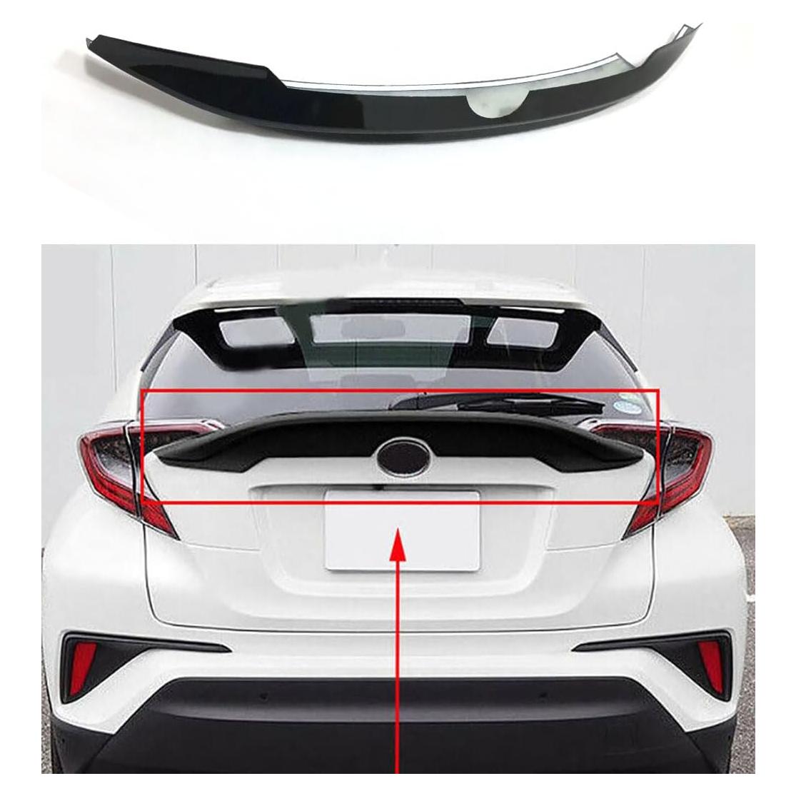 Cubierta Spoiler Trasero Toyota C-HR 2017-2022 ABS Carbono