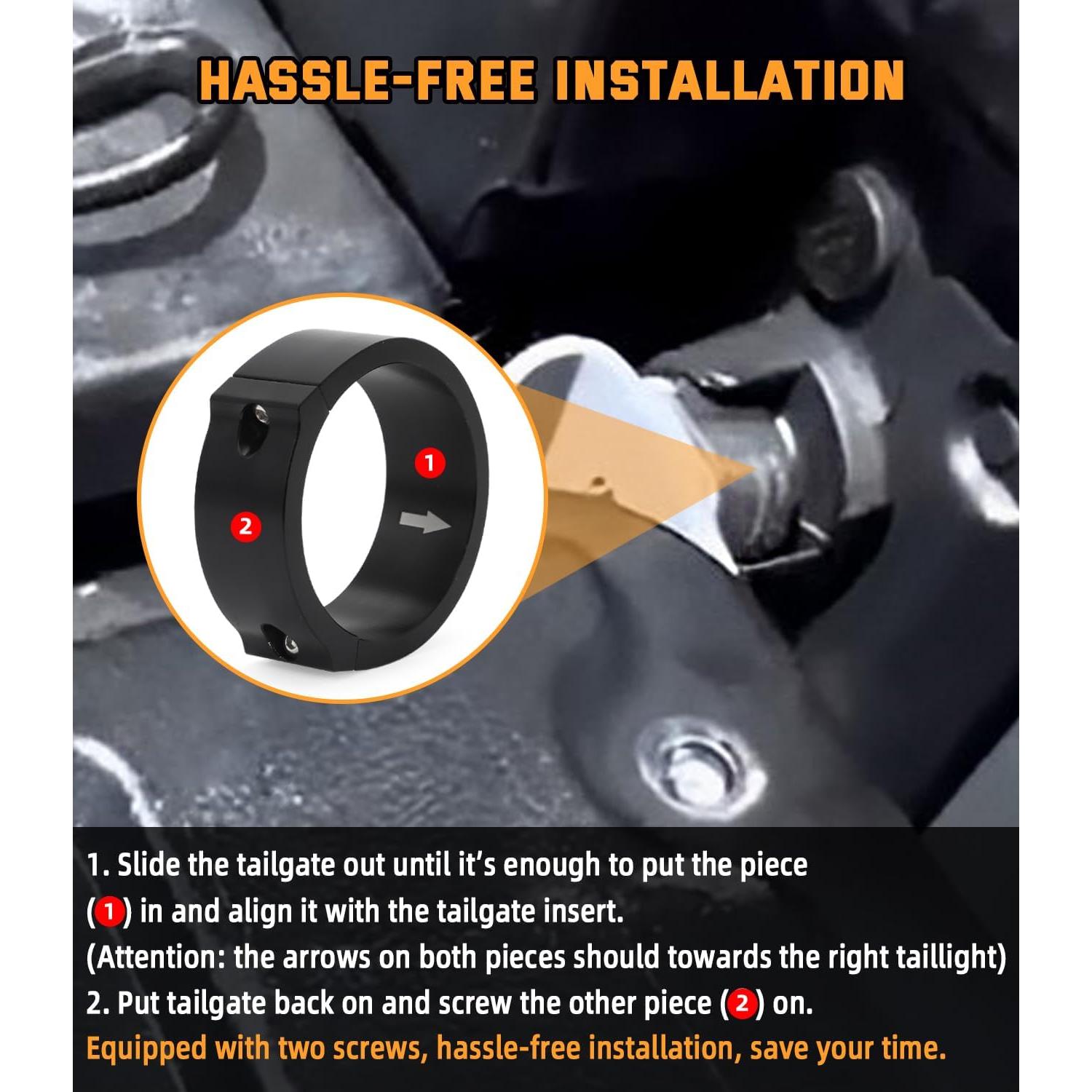 Bloqueo Antirrobo de Puerta Trasera Foruly Toyota Tacoma 2016-2023