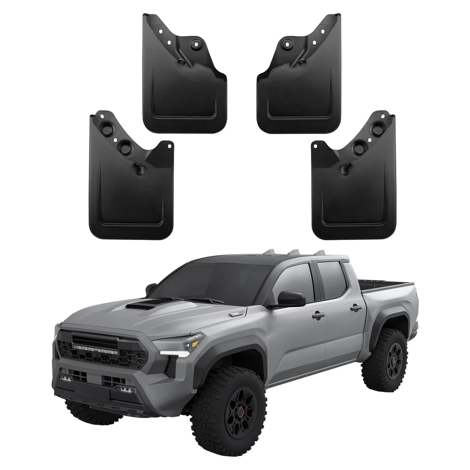 Guardabarros Ecarzo para Tacoma 2024 2025 - 4 Piezas