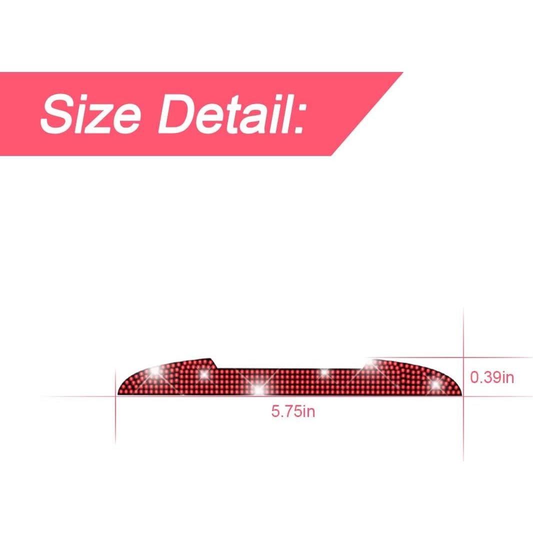 4 Protectores de Rasguños para Manijas de Puerta BLAU GRUN Rojo