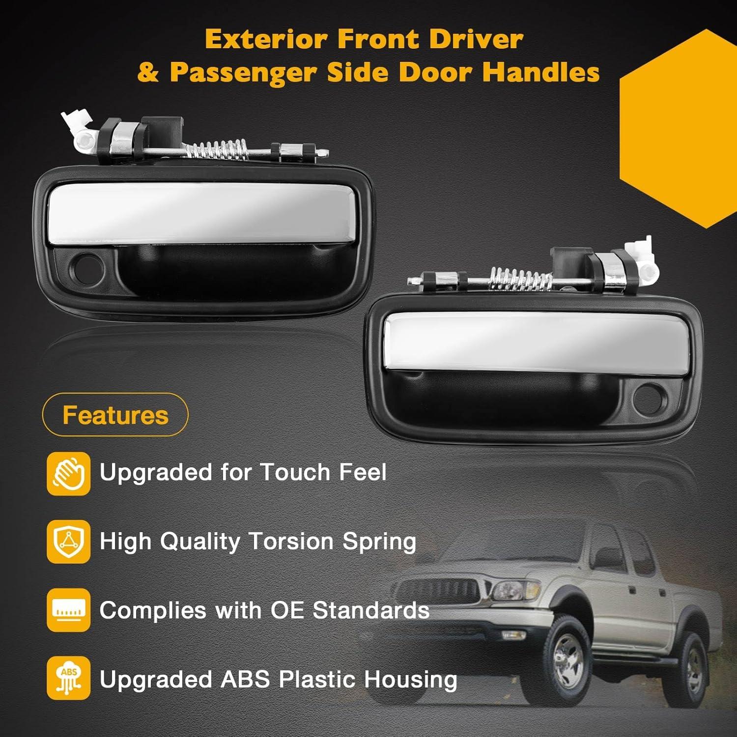 Mango de Puerta Exterior Cromado Gledewen para Toyota Tacoma/Hilux