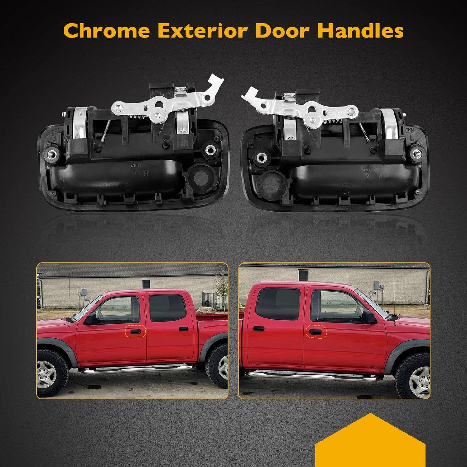 Mango de Puerta Exterior Cromado Gledewen para Toyota Tacoma/Hilux