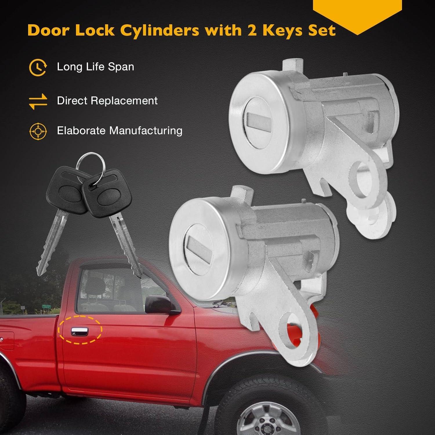 Mango de Puerta Exterior Cromado Gledewen para Toyota Tacoma/Hilux