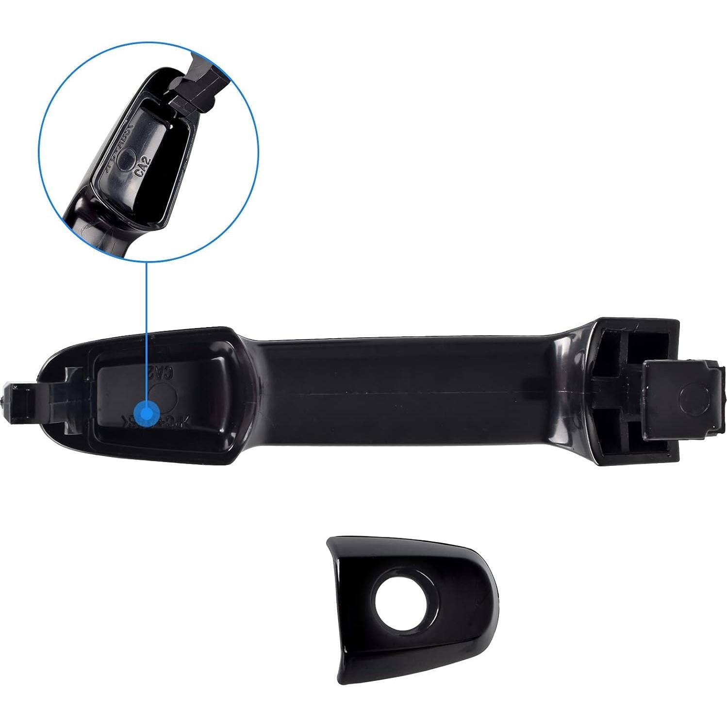 Mango de Puerta Exterior Negro BJYXSHOP para Toyota y Pontiac