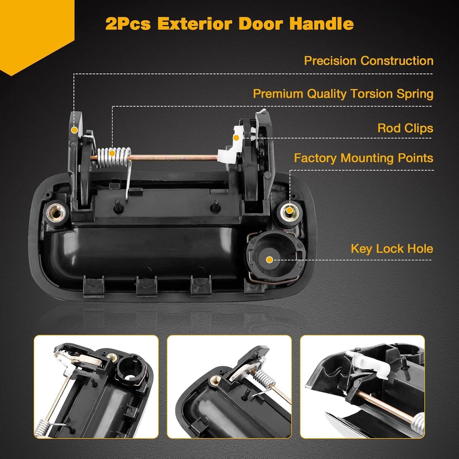 Manija de Puerta Exterior Gledewen para Toyota Pickup y 4Runner