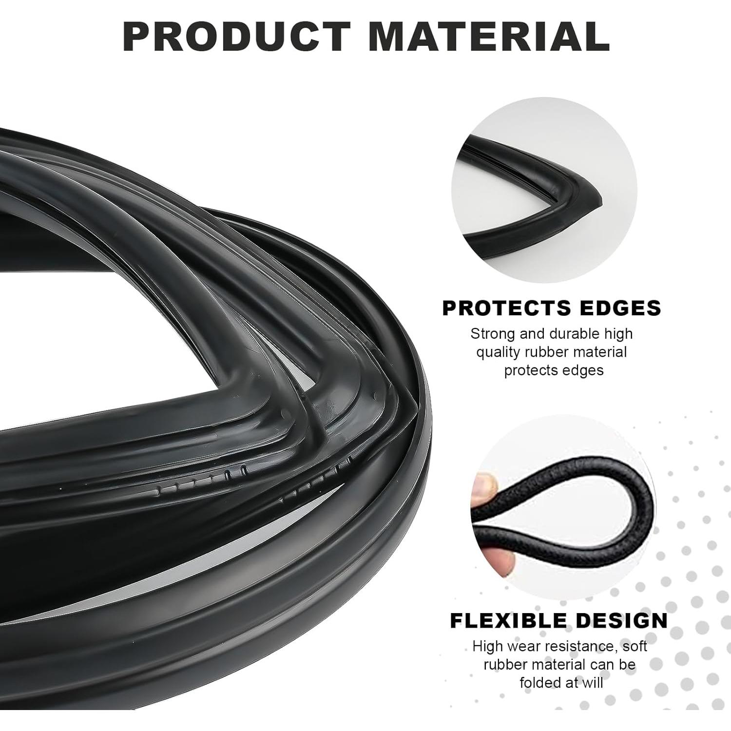 Sello de goma para parabrisas Toyota Hilux 1984-1988