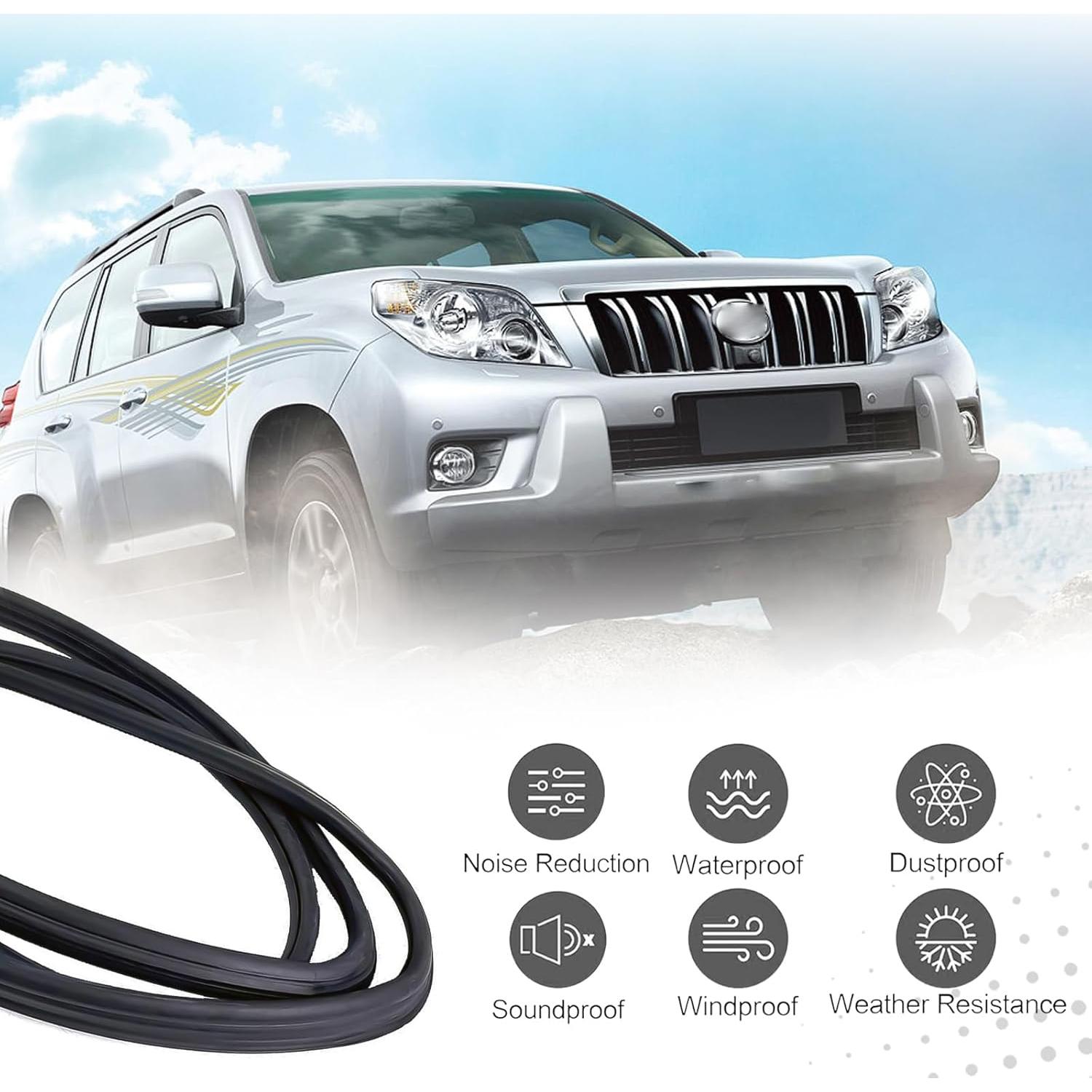 Sello de goma para parabrisas Toyota Hilux 1984-1988