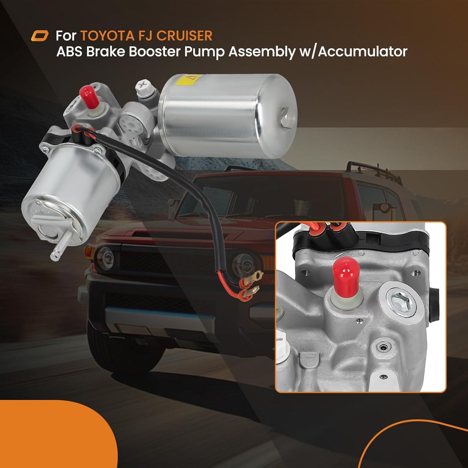 MaXpeedingrods ABS Power Brake Booster Pump Assembly Fit for Toyota FJ Hilux Surf 4Runner Land Cruiser, Fit for GX460 Replace 47070-60050 47960-60050 47070-60030