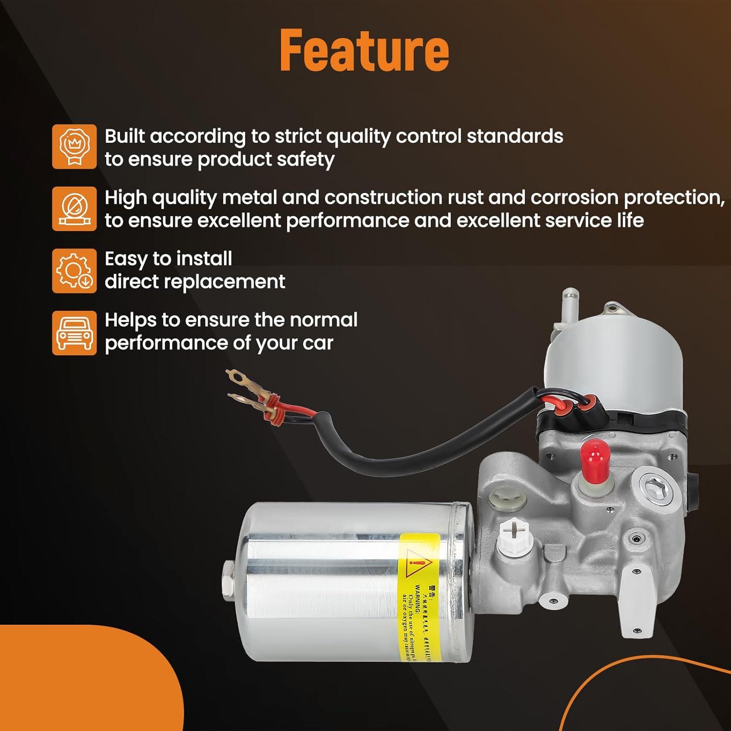 MaXpeedingrods ABS Power Brake Booster Pump Assembly Fit for Toyota FJ Hilux Surf 4Runner Land Cruiser, Fit for GX460 Replace 47070-60050 47960-60050 47070-60030