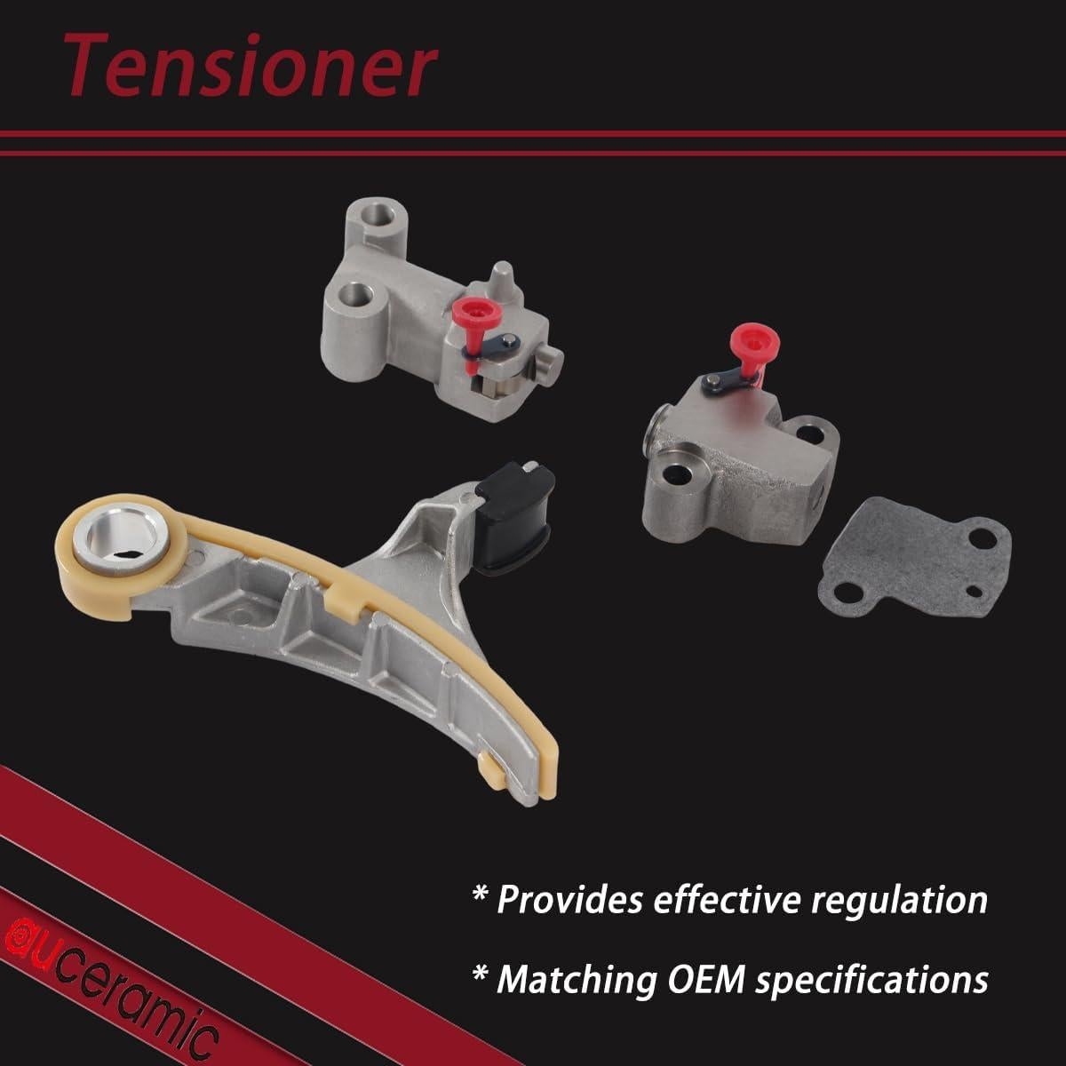 Kit de cadena de distribución AUCERAMIC para Toyota 2.7L