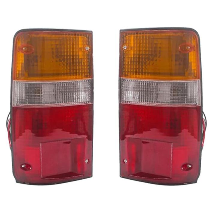 Ensamblaje Luz Trasera Toyota Pickup Hilux 1989-1992 Rojo/Ámbar
