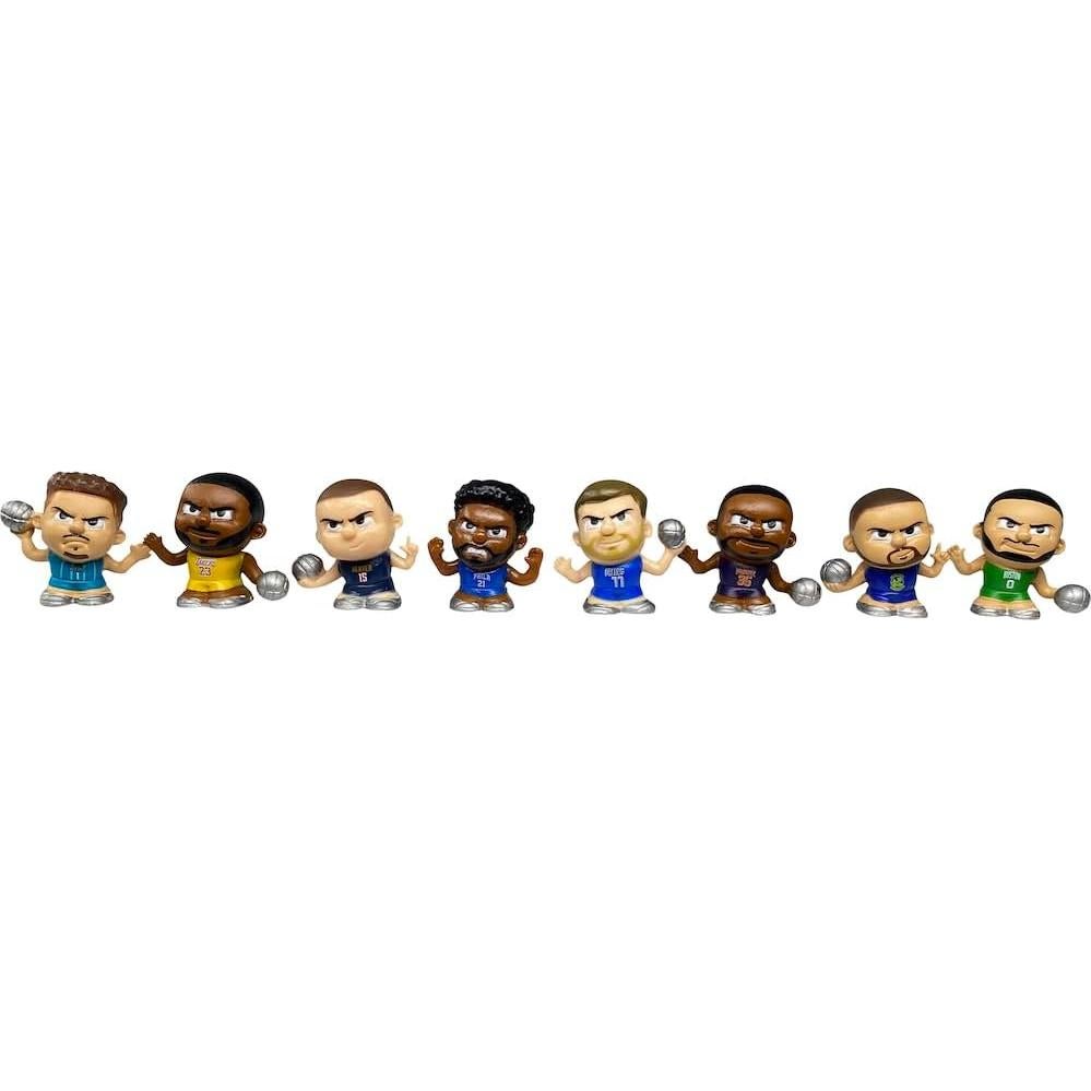 Conjunto de Figuras de Baloncesto NBA TeenyMates 2023 - 4 Paquetes