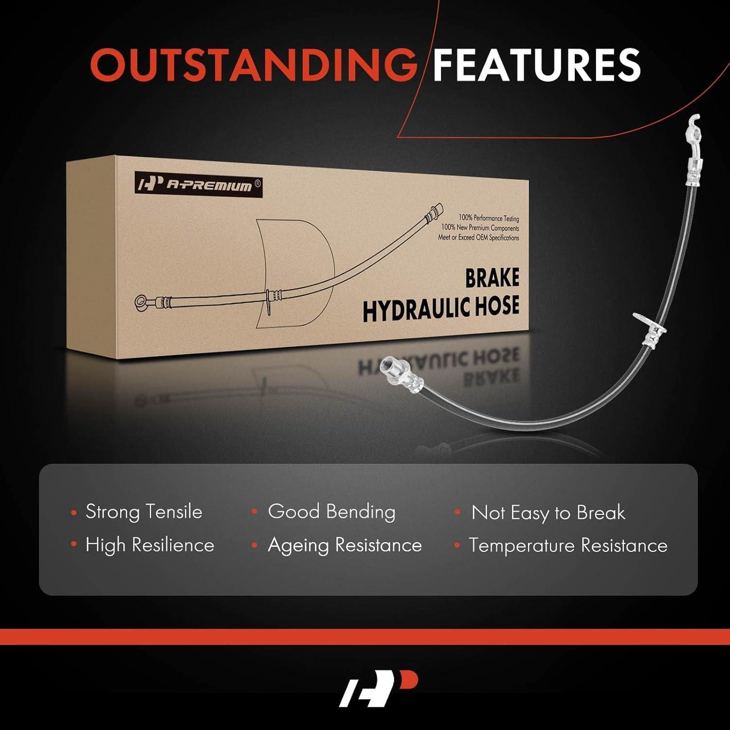 Manguera Hidráulica de Freno Delantera A-Premium Toyota