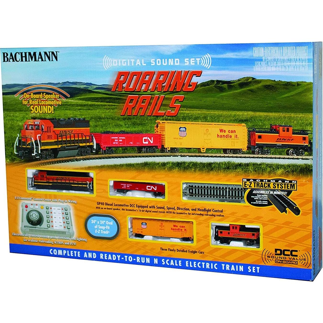 Tren Eléctrico Bachmann Roaring Rails DCC Escala N 1:160
