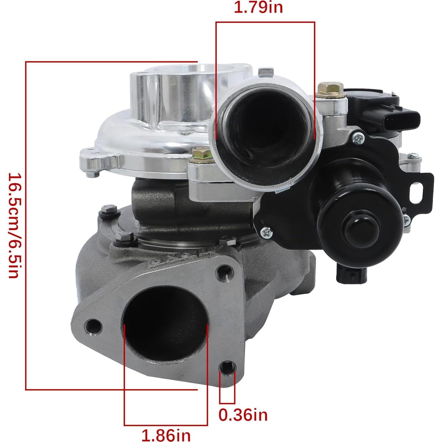 Turbo Cargador CT16V Thomletha para Toyota 3.0 D-4D