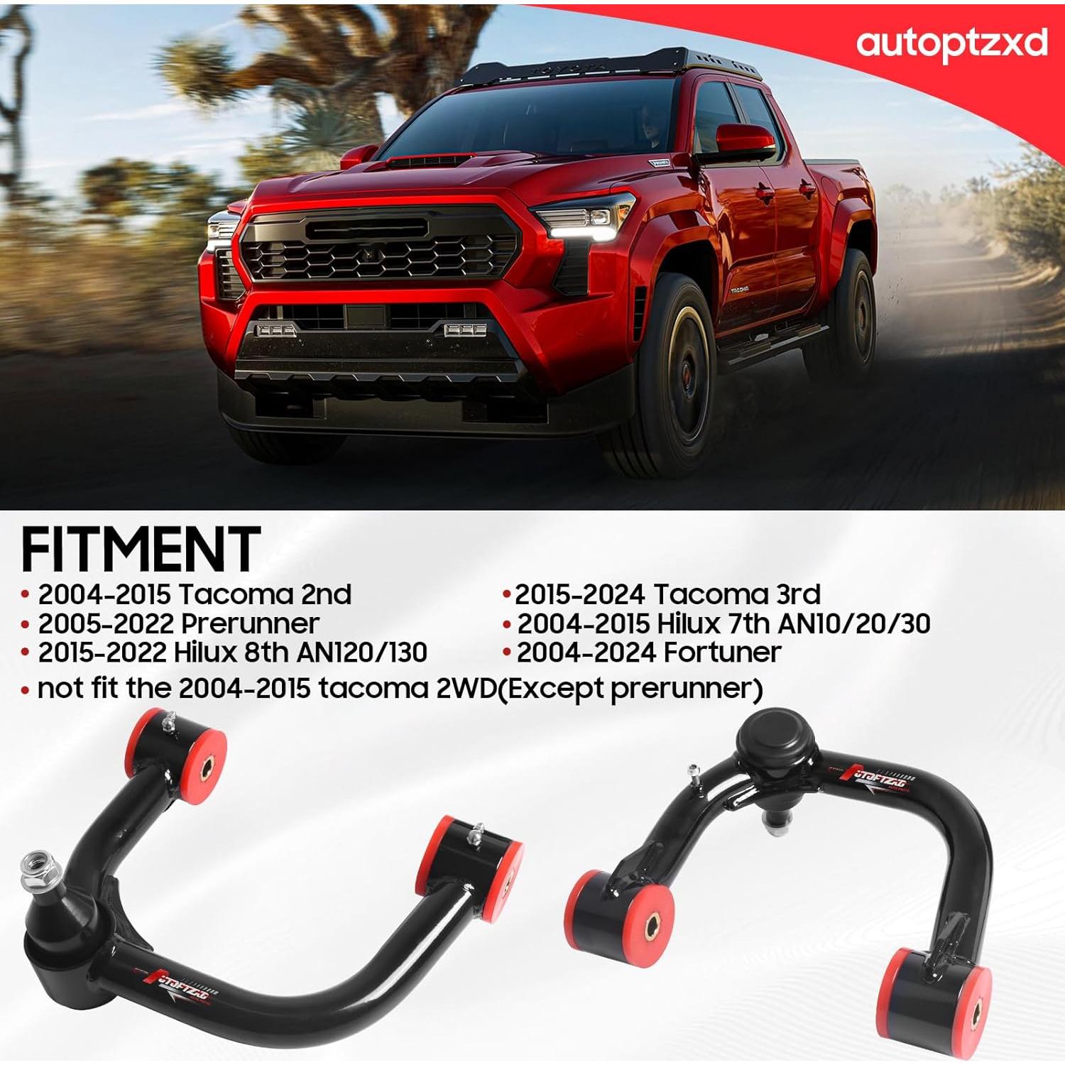 Brazos de Control Superior Ajustables Autoptzxd para Toyota