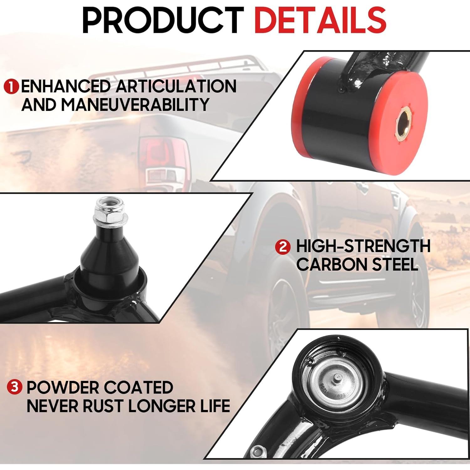 Brazos de Control Superior Ajustables Autoptzxd para Toyota