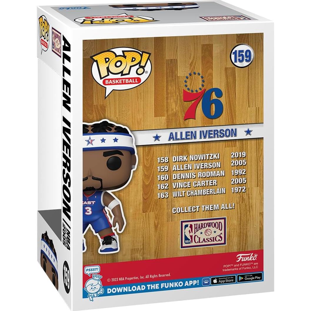 Funko Pop! NBA Allen Iverson 2005 - Figura Coleccionable 9.5 cm