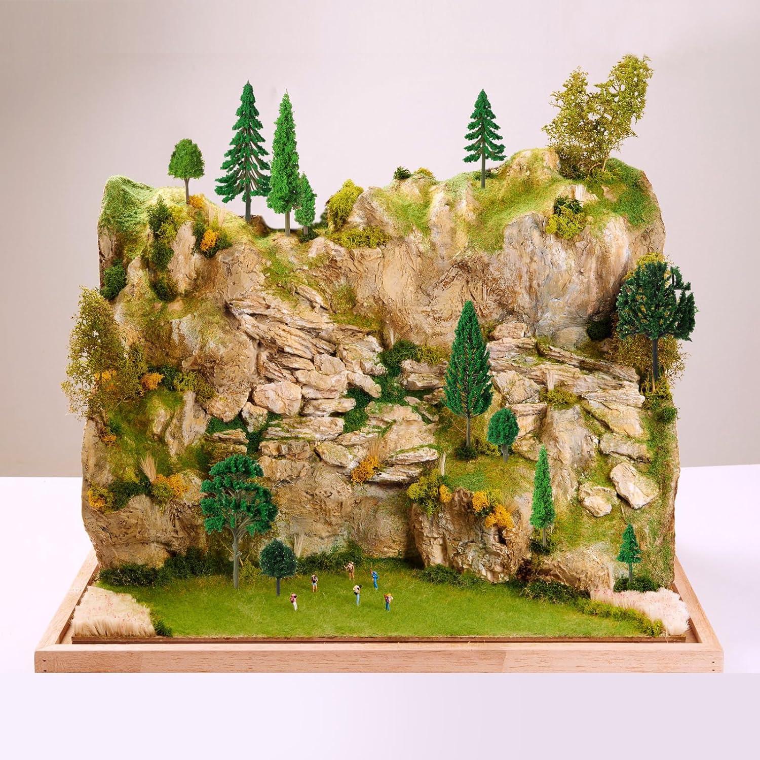 70 Mini Árboles Modelo Skylety 3.05-16 cm Vintage para Diorama