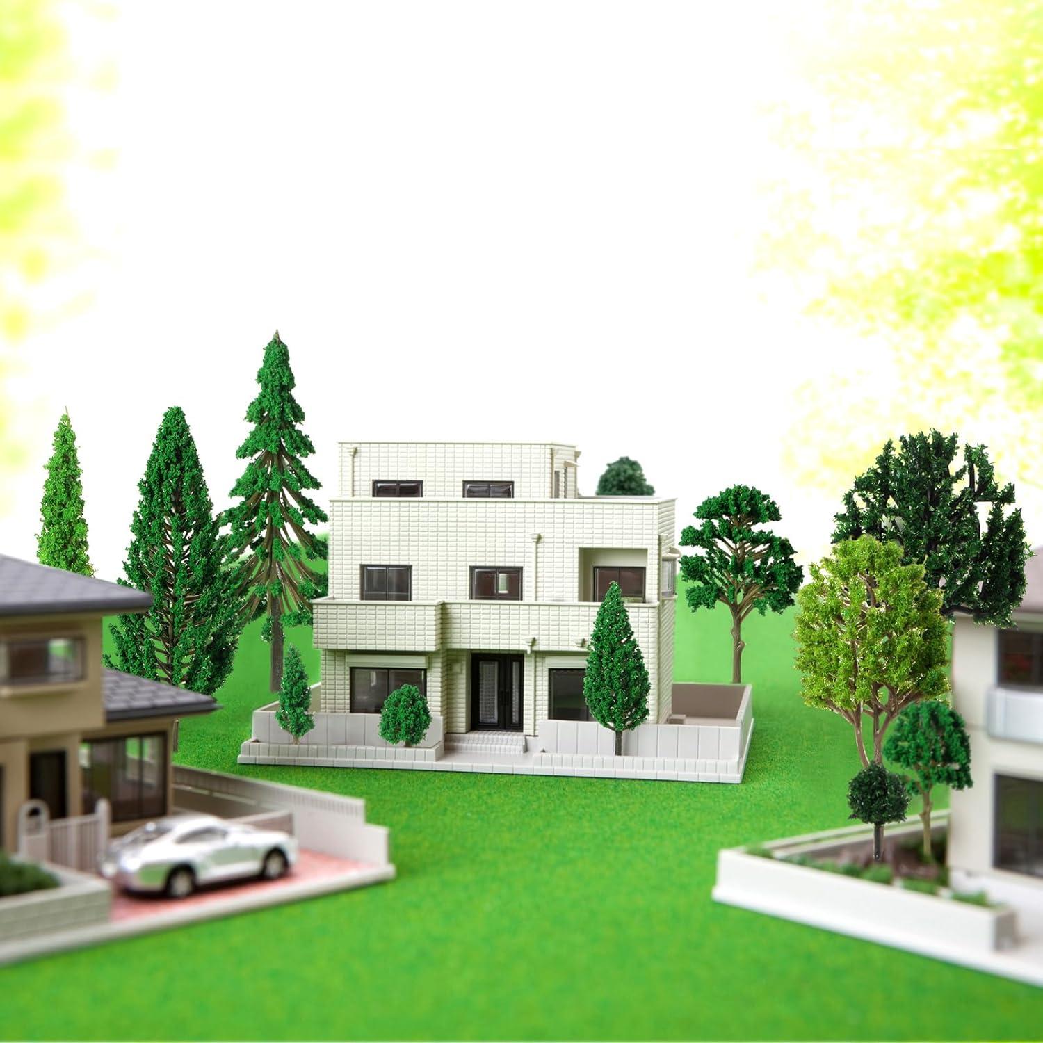 70 Mini Árboles Modelo Skylety 3.05-16 cm Vintage para Diorama