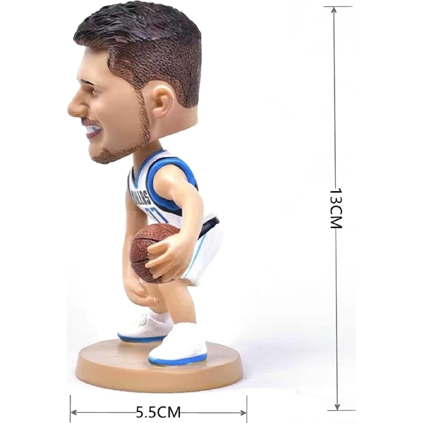 Figura Bobblehead Luca Doncic 12.95 cm Resina Coleccionable