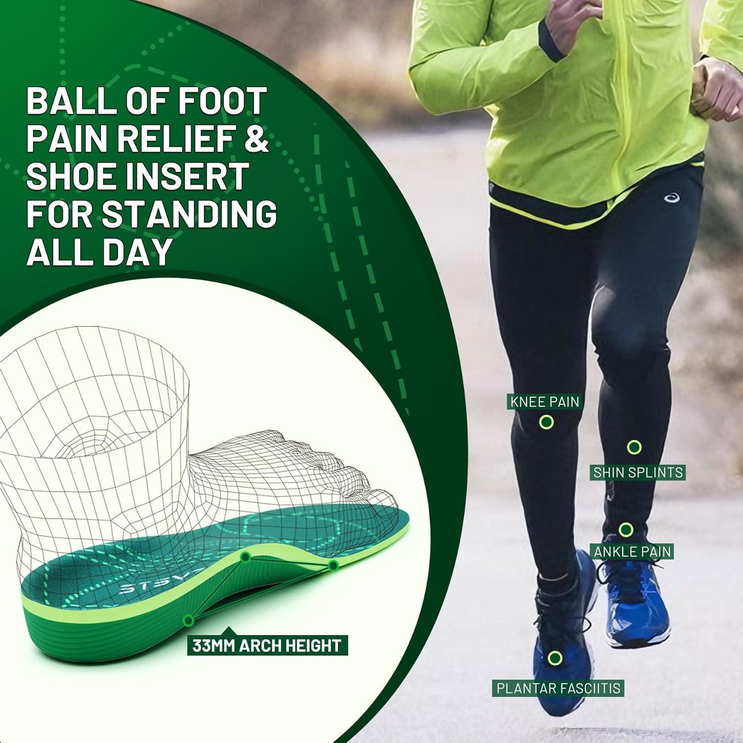 Plantillas Ortopédicas STSVZORR para Fascitis Plantar 230mm