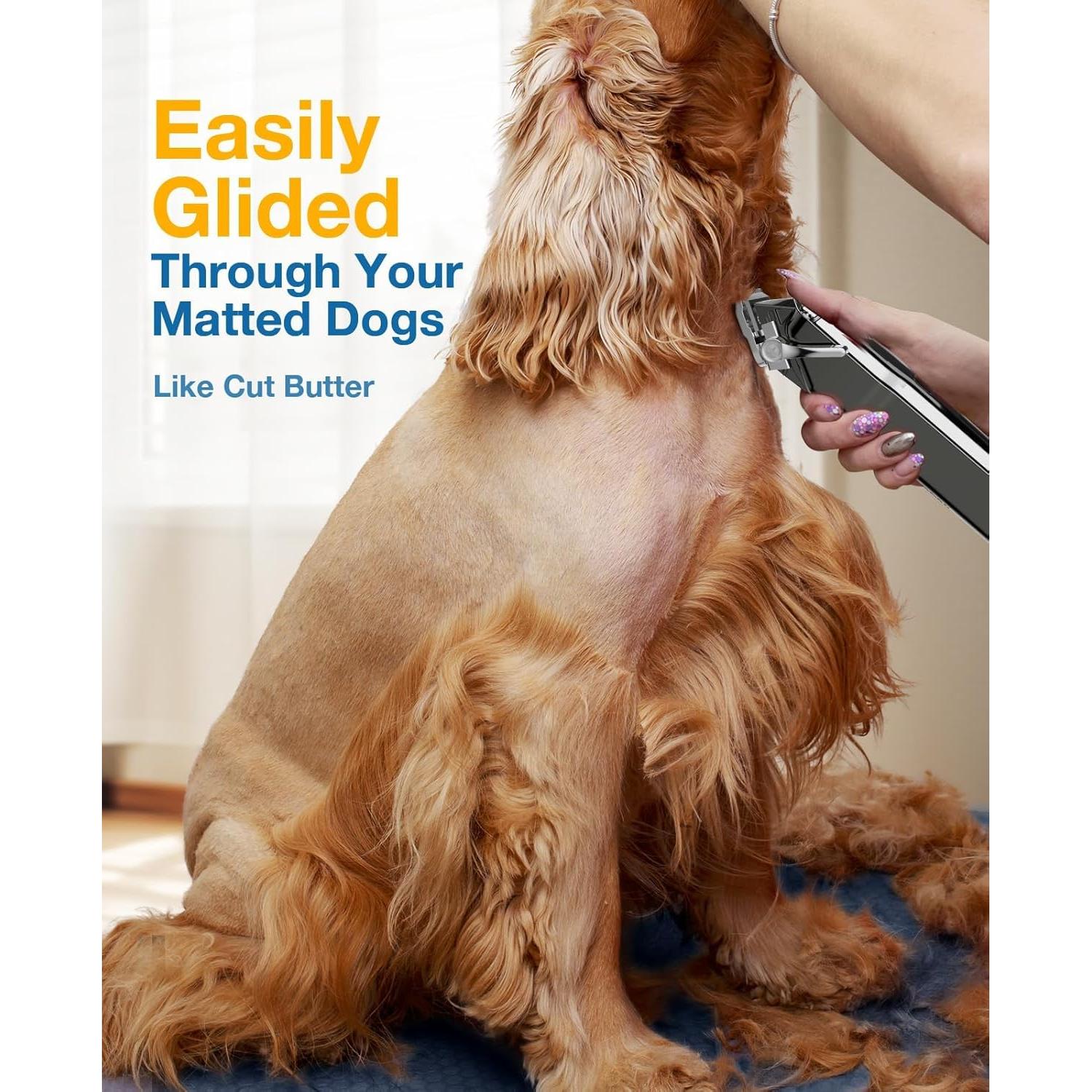 Cortapelos Inalámbrico para Perros Oneisall RFC-676 Acero Inoxidable