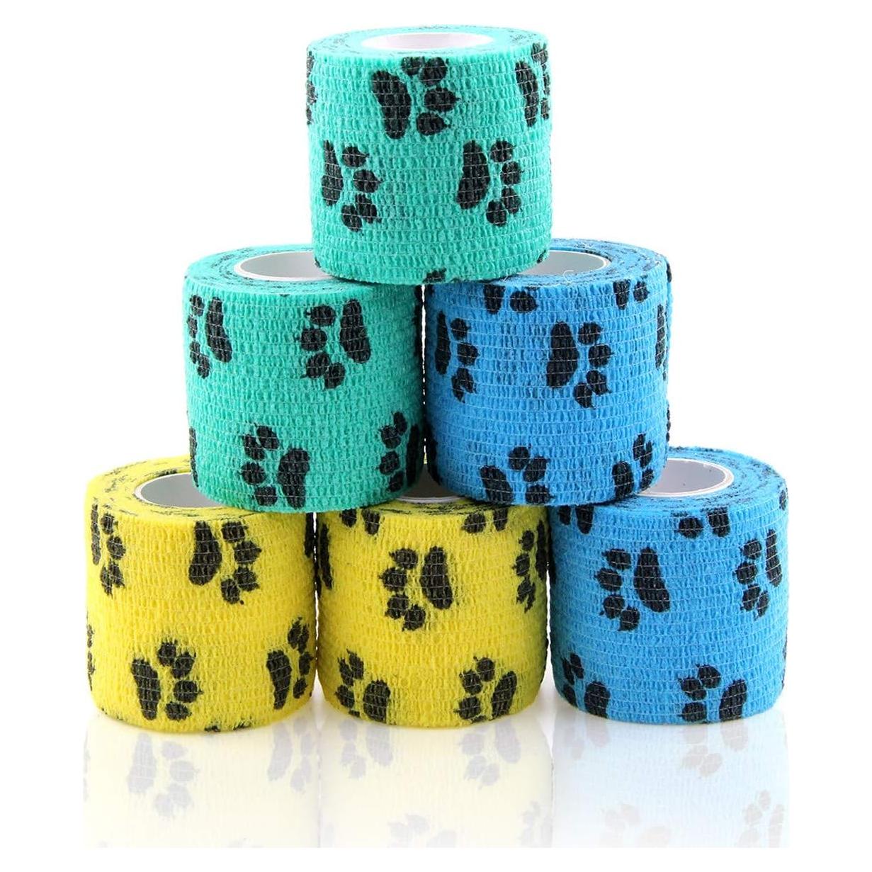 Vendaje Cohesivo Autoadhesivo AUPCON 5.08 cm para Mascotas