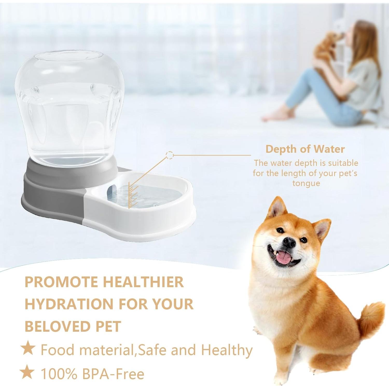 Dispensador de Agua Automático Staltwo 4L para Perros y Gatos