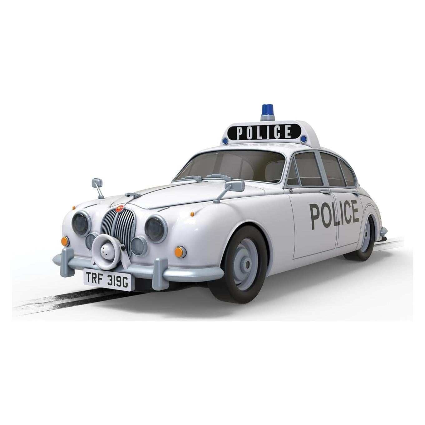 Coche de Policía Scalextric Jaguar MK 2 1:32 con luces